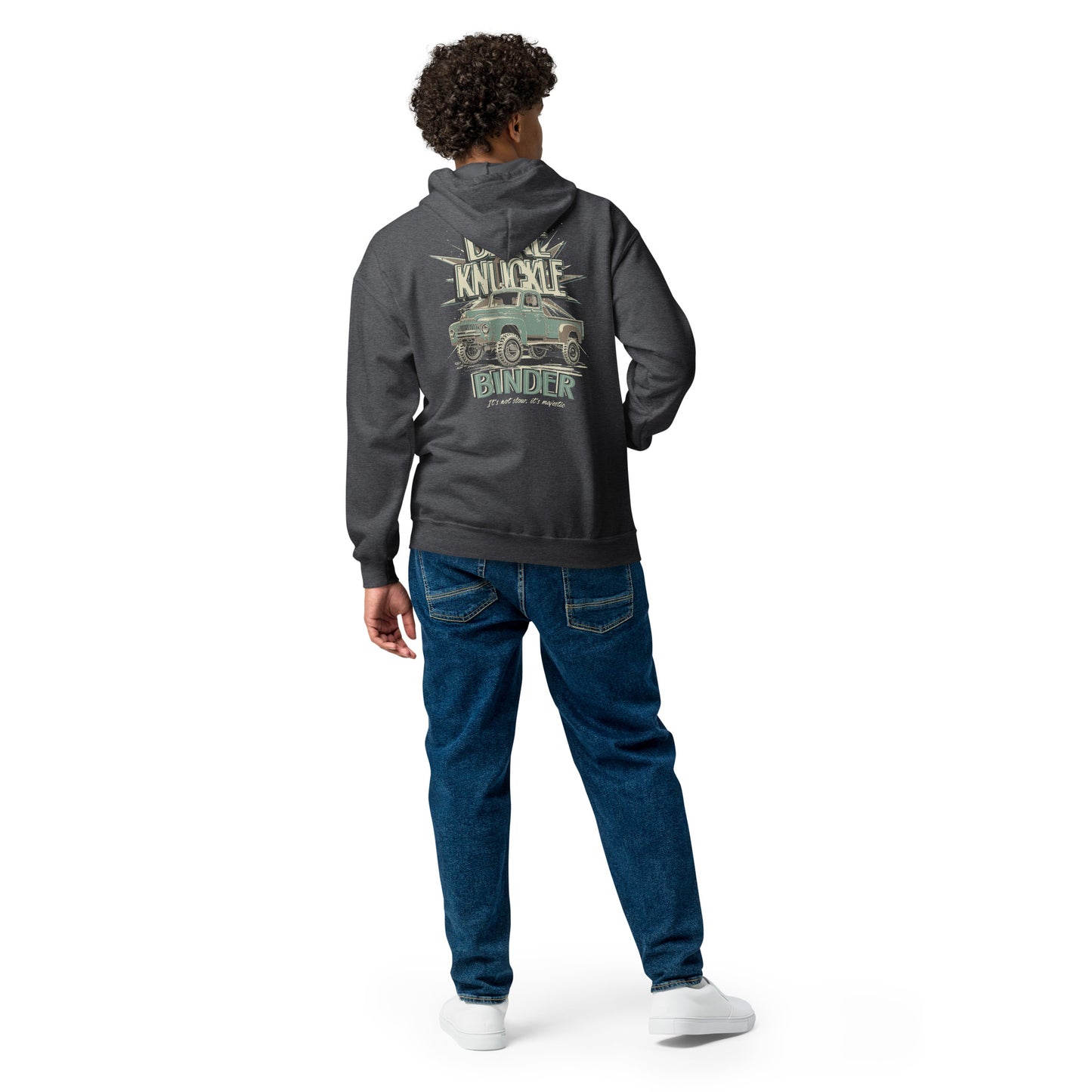 Claudette "It's Not Slow, It's Majestic" Hoodie - GREY