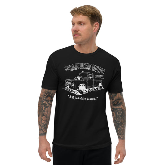 LIMITED EDITION - Claudette "I'll Just Drive It Home" Black Short Sleeve T-shirt